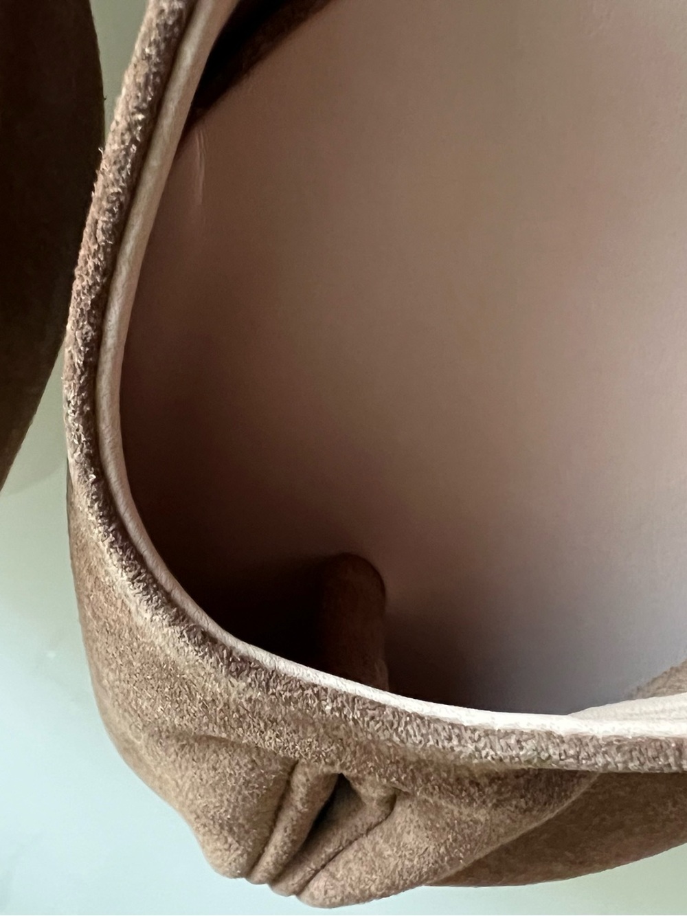 HOME WORK ATELIER Tabi Ballet Flats Suede Brown Minimalist Shoes - Picture 11 of 16